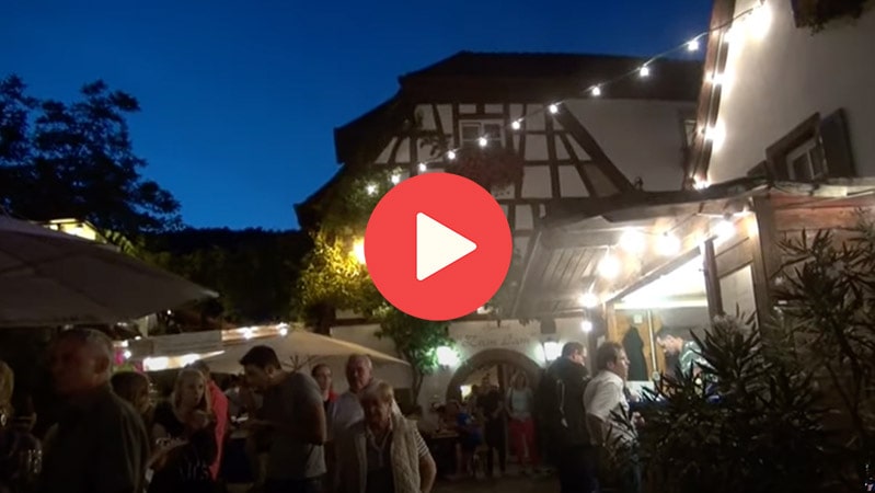 So feiert die Pfalz Weinfest Gleiszellen Pfalz Germany